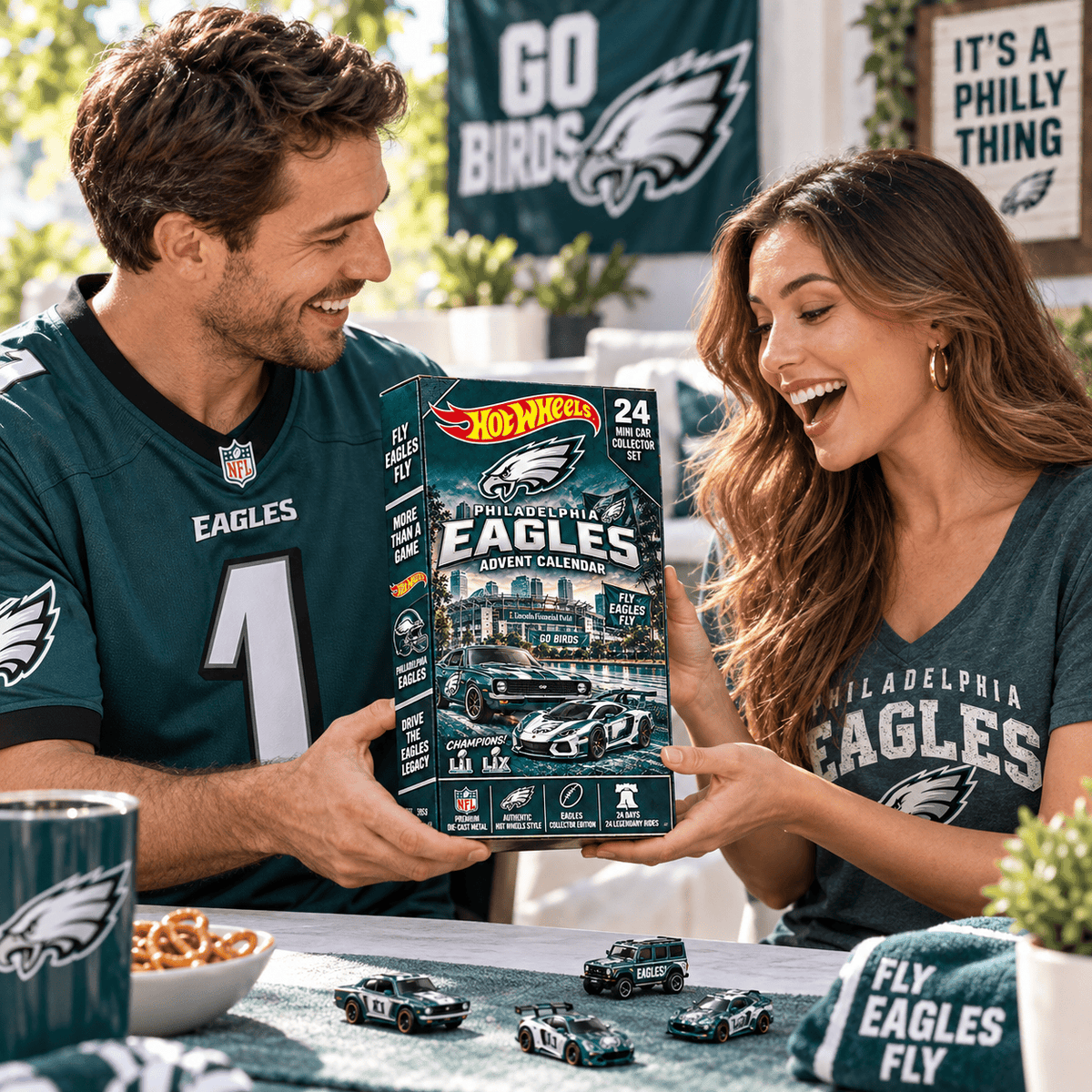 PLDE Premium Mini Car Advent Calendar LNTH