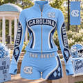 UNC Women’s Zip-Up Jacket & Shorts Set NTKO