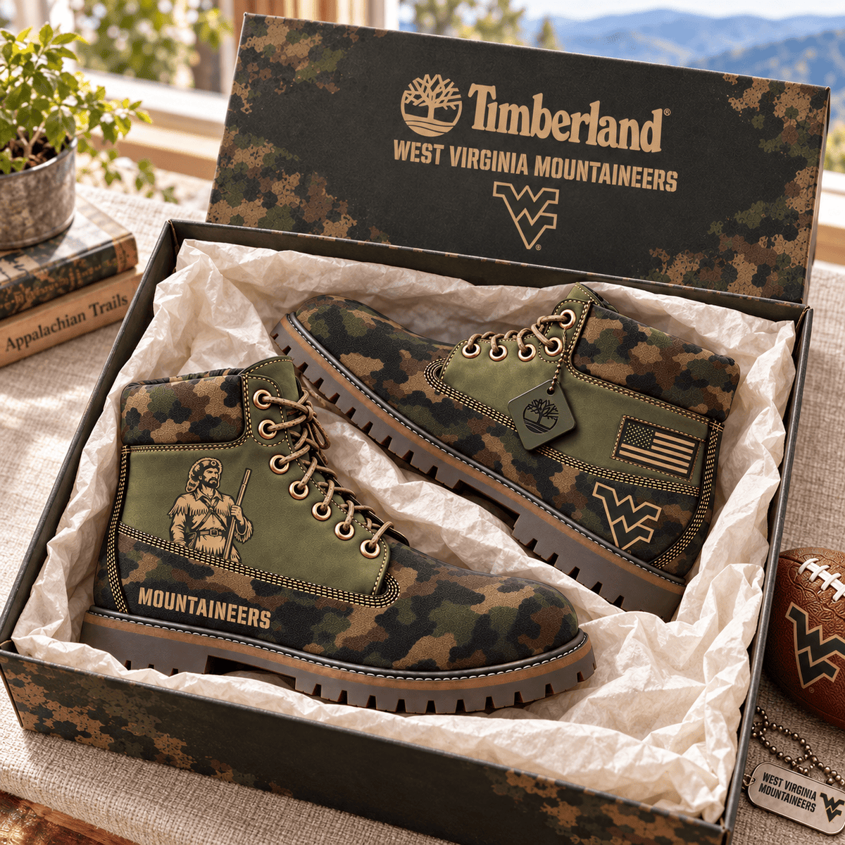 PREMIUM WVM HERITAGE CAMO BOOTS NPL