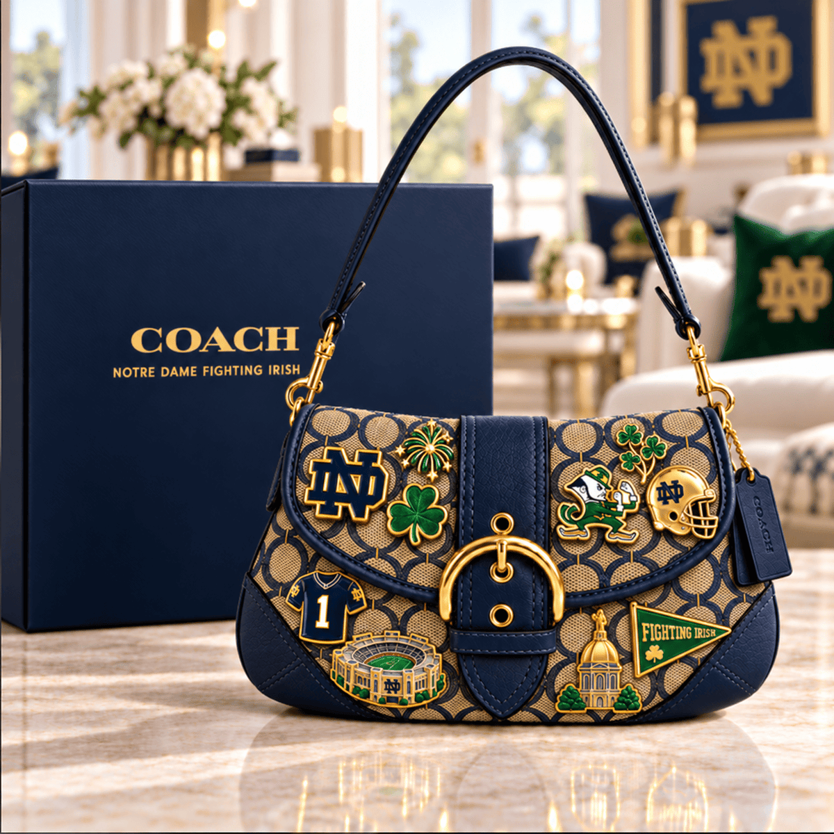 Premium NDFI Soho Bag With Charm NPL