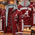 ACT Hooded Leather-Look Bomber Jacket – PNPA