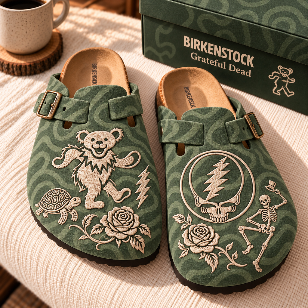 PREMIUM GRFD MINK SUEDE CLOGS NPL