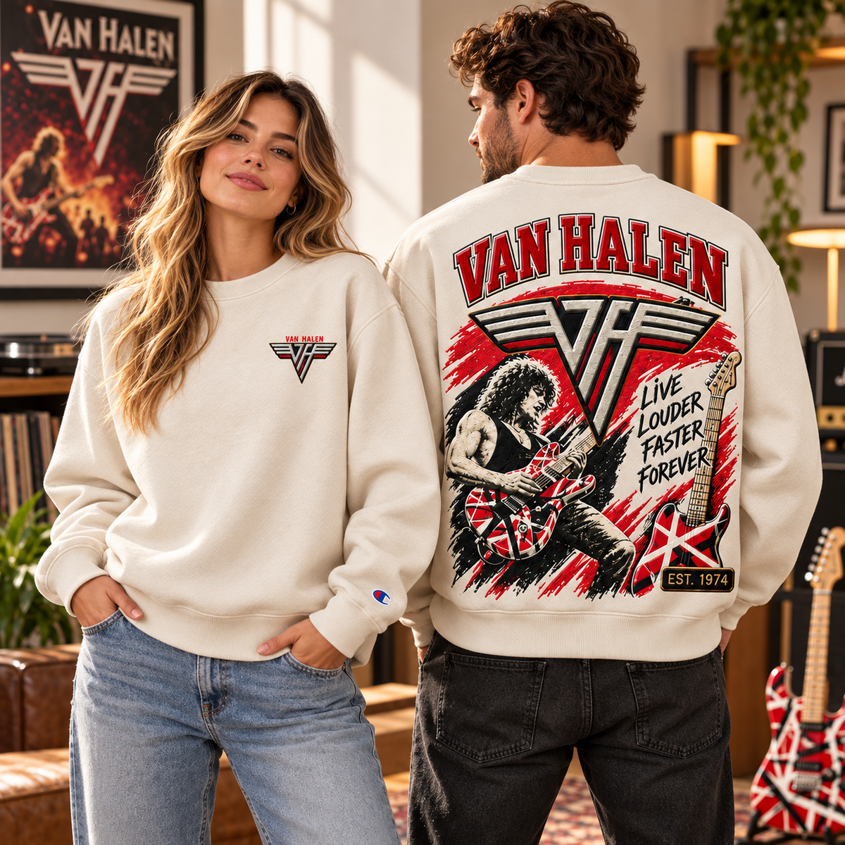 VHL Premium Embroidered Crewneck Sweatshirt BMD