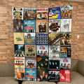 TBE Albums Collage Sherpa Blanket DNBN