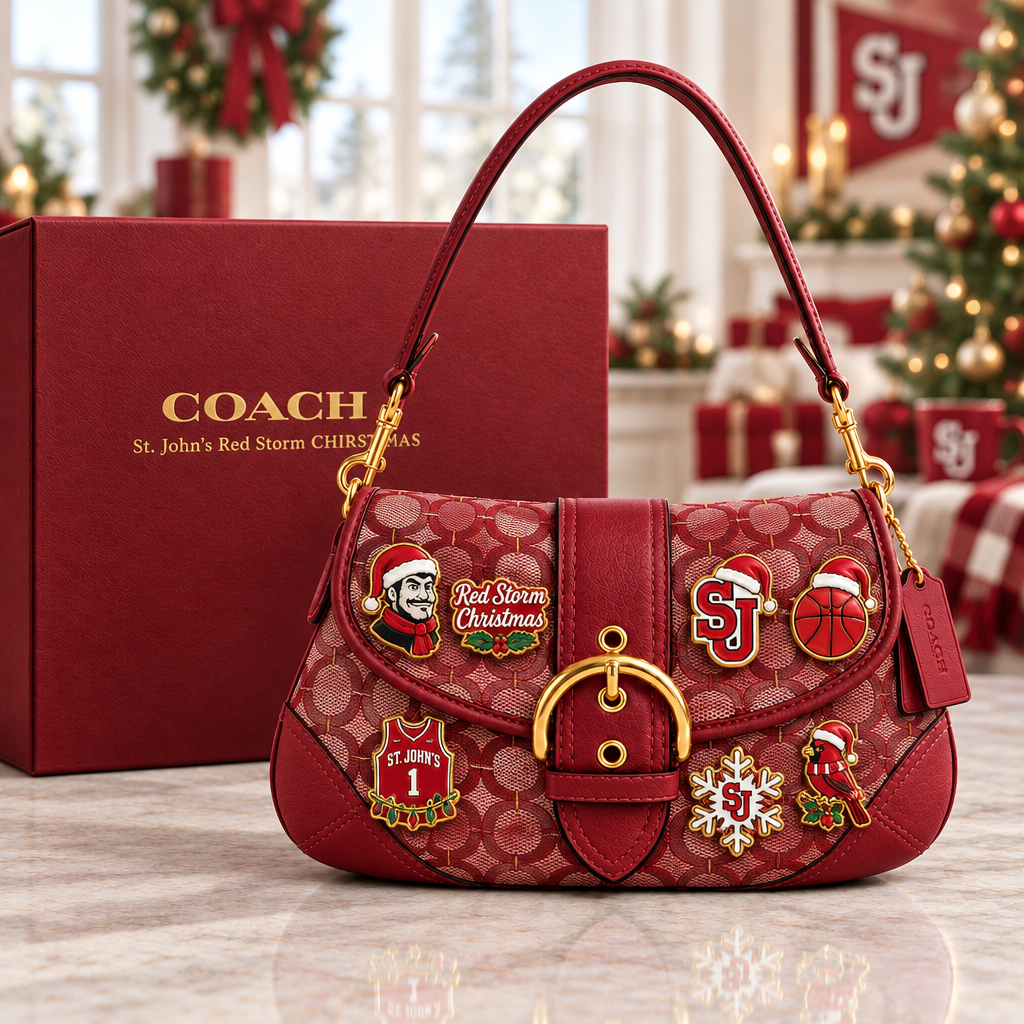 St John S Red Storm Soho Bag With Charm