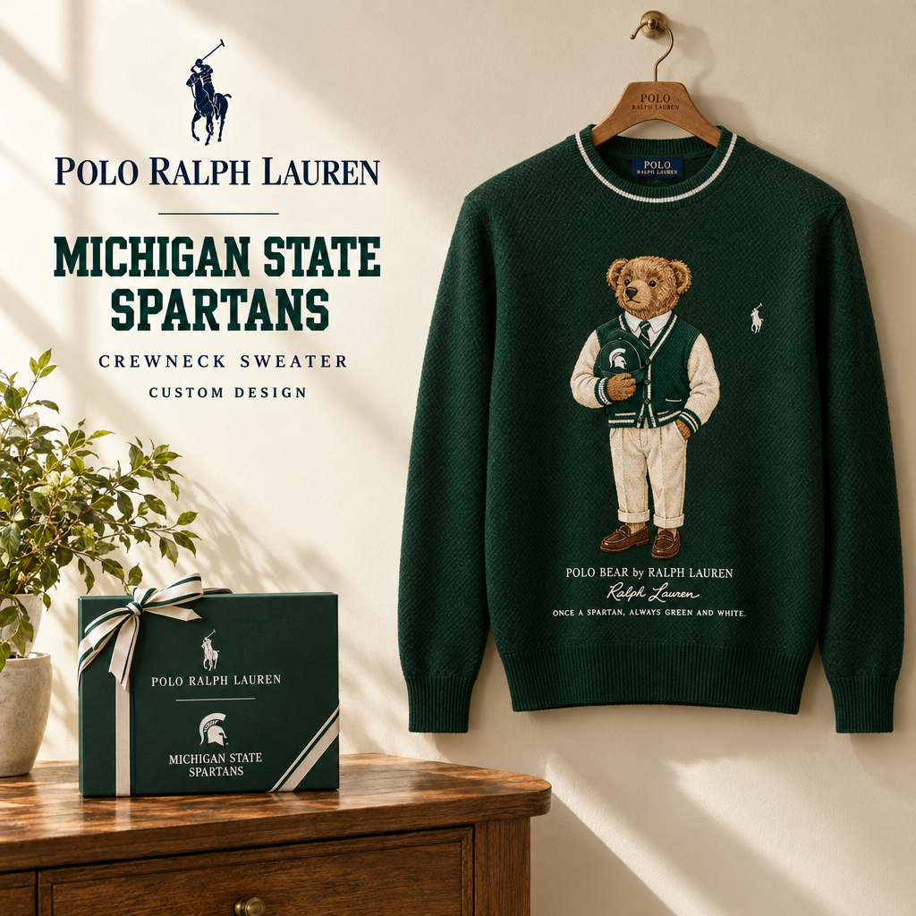 Michigan State Spartans Premium Crewneck Sweater